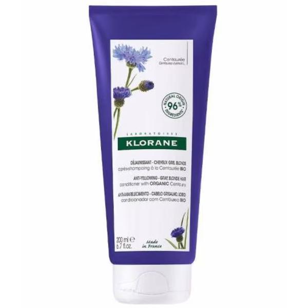 Balsam nuantator pentru neutralizarea tonurilor de galben, Klorane, A La Centaurea, 150 ml