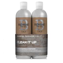 Pachet Șampon și Balsam pentru bărbați Tigi Bed Head Clean Up Duo 2x750ml