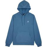 Hanorac unisex Converse Hoodie Converse Star Chevron Azul 10023874-A47, M, Albastru