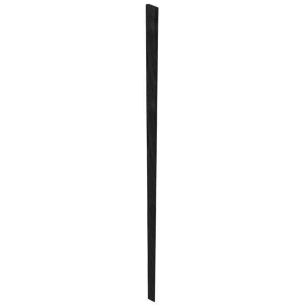 Maner lung pentru mobila Cano, finisaj negru mat lacuit, L:1100 mm