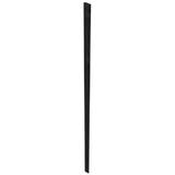 Maner lung pentru mobila Cano, finisaj negru mat lacuit, L:1100 mm