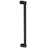 Maner lung pentru mobila Casey Big, finisaj negru lava texturat / negru mat, L:768 mm