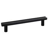 Maner pentru mobila Moon, finisaj negru periat, L:193 mm