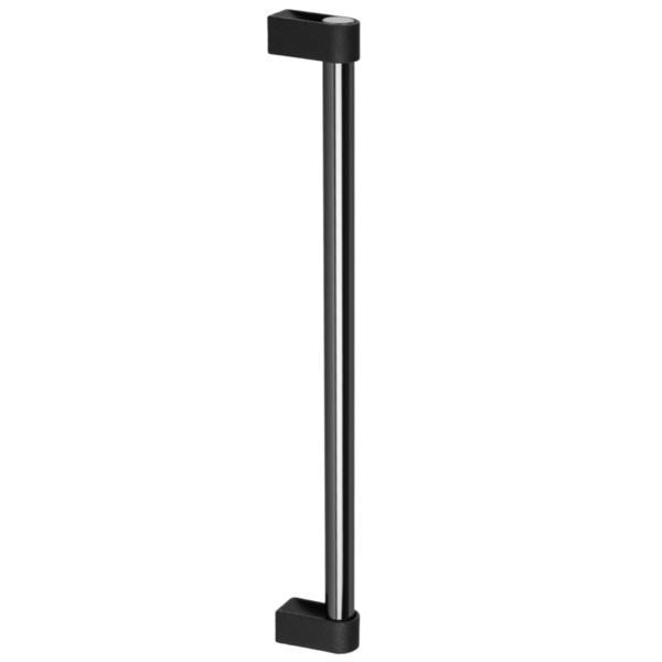 Maner lung pentru mobila Casey Big, finisaj negru lava texturat / negru titan lustruit, L:768 mm