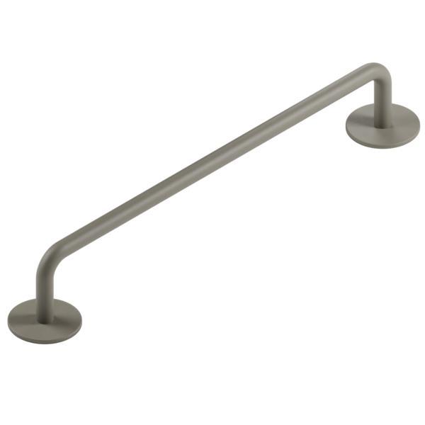 Maner pentru mobila Milano Viefe, finisaj gri muschi, L:185 mm