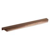 Maner pentru mobilier Vann, finisaj bronz periat, L:350 mm
