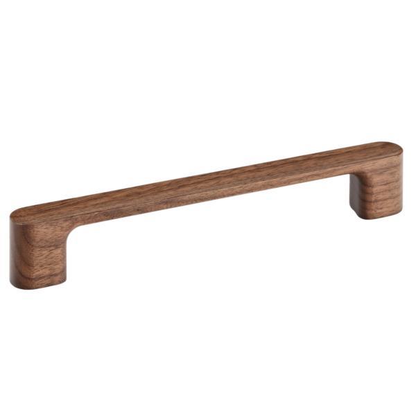 Maner pentru mobila Luv Wood, finisaj nuc, L:183 mm