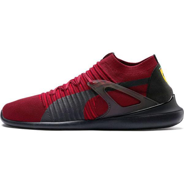 Pantofi sport unisex Puma Scuderia Ferrari Evo Cat Ii Sock Lace 30613804, 40, Rosu