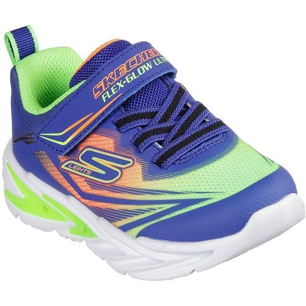 Pantofi sport copii Skechers S Lights-flex-glow 400139N-BLMT, 23, Albastru