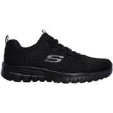 Pantofi sport femei Skechers Get Connected 12615-BBK, 37.5, Negru