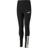 Pantaloni copii Puma Power Club 67104301, 128, Negru