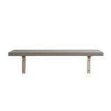 Polita Pal gri, 120x30x1.8 cm