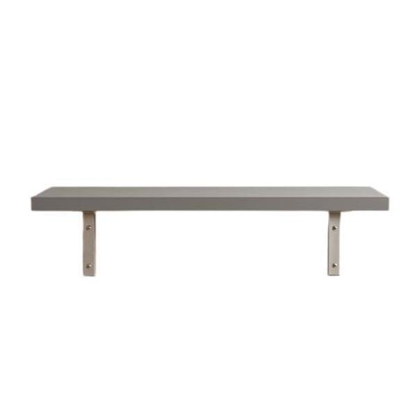 Polita Pal gri, 120x40x1.8 cm