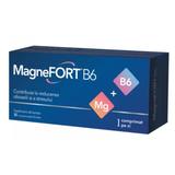 Supliment Alimentar Magnefort B6 - Biofarm, 30 comprimate