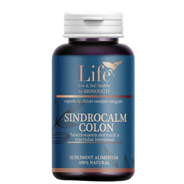 Capsule SindroCalm Colon cu Uleiuri Esentiale - Bionovativ, 30 capsule