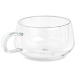 Cana pentru ceai cu perete dublu din borosilicat, 280 ml