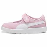 Pantofi sport copii Puma Courtflex V3 40057802, 32.5, Roz