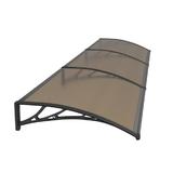 Copertina Premium de usa 360x80cm, brate negre, placa 6mm intreaga bronz