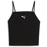 Maiou femei Puma Wardrobe Ess Ribbed Tank Top 62977101, XS, Negru