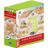 Puzzle 320 piese. Casa pisicilor