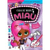 Casa de moda Miau: O zi cu prietenele. Carte de colorat, autocolante reutilizabile, editura Arc
