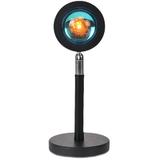 Lampa led, model Sunset Light, neagra, 27 cm
