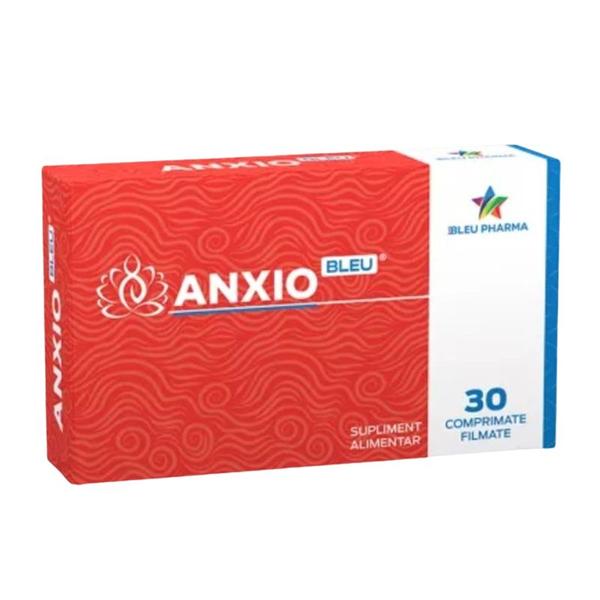 Supliment Alimentar Anxio Bleu - Bleu Pharma, 30 comprimate