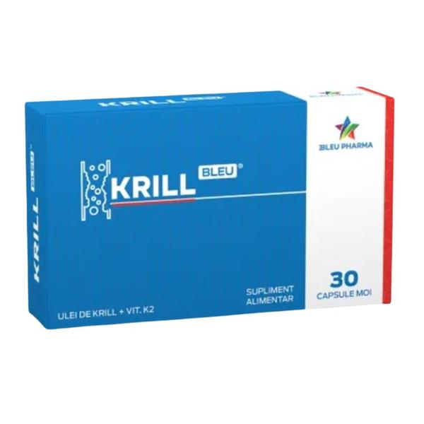 Supliment Alimentar KrillBleu - Bleu Pharma, 30 capsule mici