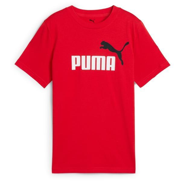 Tricou copii Puma Ess 2 Color No.1 Logo Tee B 68577811, 116, Rosu