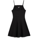 Rochie femei Puma Wardrobe Ess Ribbed Flared Short Dress P 63074301, M, Negru