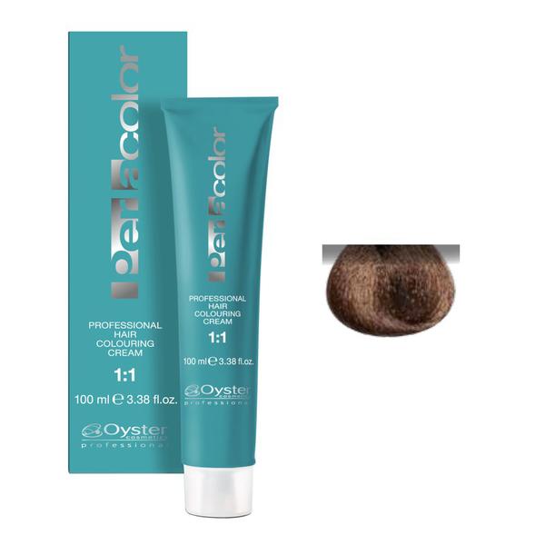 Vopsea Permanenta - Oyster Cosmetics Perlacolor Professional Hair Coloring Cream nuanta 7/8 Biondo Tabacco