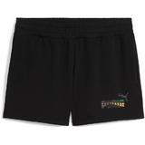 Pantaloni scurti femei Puma Love United Mid-rise Shorts 4 68500301, L, Negru