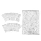 Set 100 folii alimentare, tip capac, universale, plastic, transparent