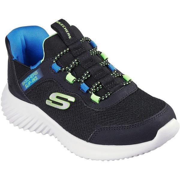 Pantofi sport copii Skechers Bounder - Brisk-burs 403822L-BBLM, 33, Albastru