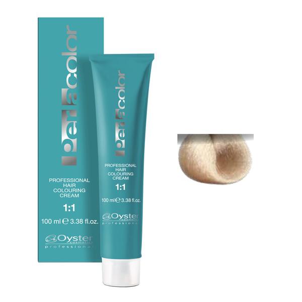 Vopsea Permanenta – Oyster Cosmetics Perlacolor Professional Hair Coloring Cream nuanta 10/31 Biondo Platino Sabbia