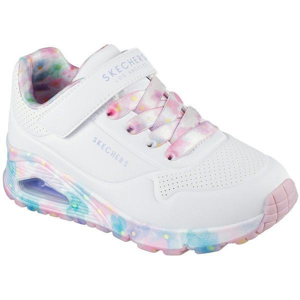 Pantofi sport copii Skechers Uno Gen1 - Fresh Blo 310321L-WMLT, 31, Alb