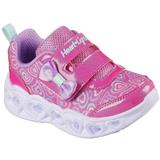Pantofi sport copii Skechers S Lights-heart Ligh 303258N-HPMT, 26, Roz