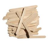 Set spatule lemn pentru ceara, 100 buc 