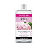 Apa micelara cu extract de bujor Natigo 500 ml + 150 ml free
