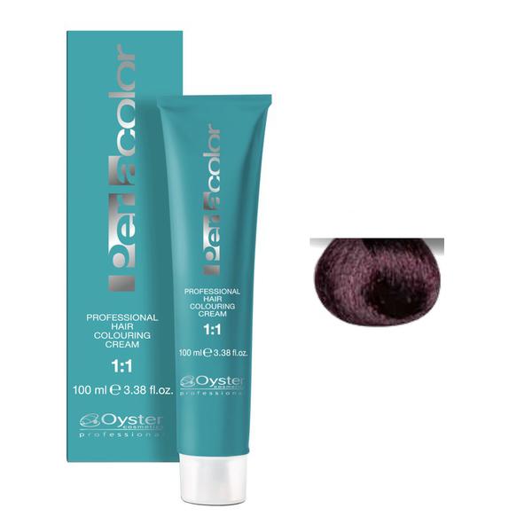 Vopsea Permanenta - Oyster Cosmetics Perlacolor Professional Hair Coloring Cream nuanta 4/5 Mogano