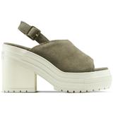 Sandale femei Converse Chuck 70 De Luxe Heel Mule A15071C, 40, Verde