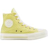 Pantofi sport unisex Converse Chuck Taylor All Star Lift Platform Knit A14967C, 36, Galben