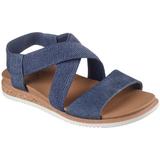 Sandale femei Skechers Desert Kiss Low 114705-SLT, 38, Albastru