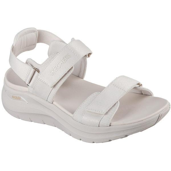 Sandale femei Skechers Arch Fit 2.0 - Go-ge 119465-OFWT, 38, Alb