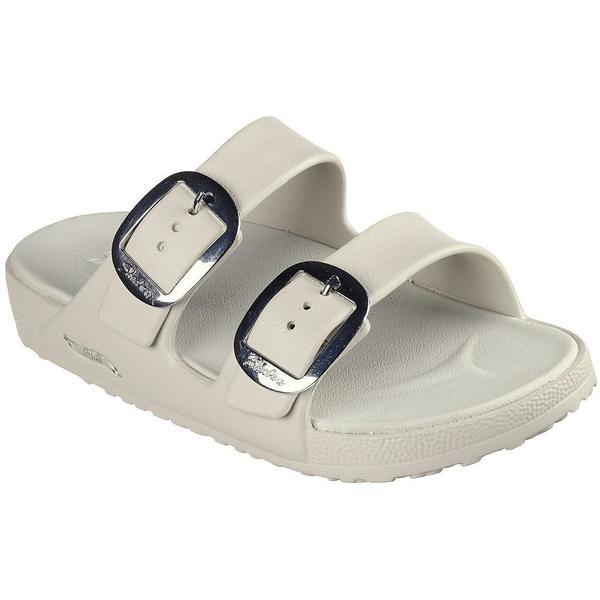 Slapi femei Skechers Arch Fit Cal Breeze- 111592-NAT, 38, Alb