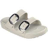 Slapi femei Skechers Arch Fit Cal Breeze- 111592-NAT, 35, Alb