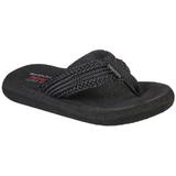 Slapi femei Skechers Asana - Hidden Valle 119107-BBK, 35, Negru