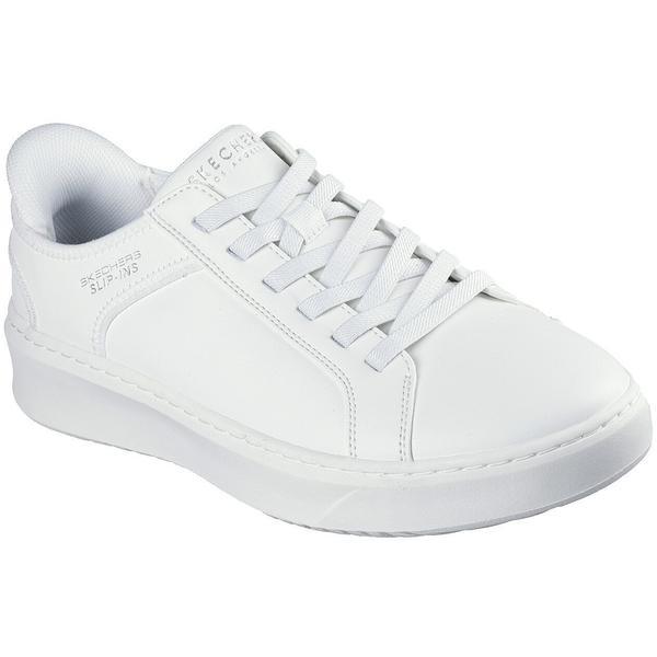 Pantofi sport barbati Skechers Court Break - Double 183177-WHT, 40, Alb