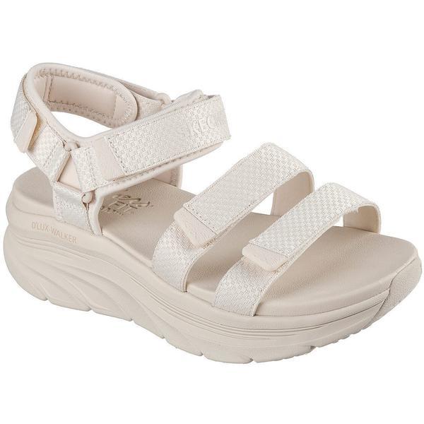 Sandale femei Skechers D'lux Walker - Going 119828-NAT, 37, Alb