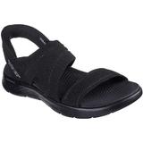 Sandale femei Skechers Go Walk Flex Sandal- 141482-BBK, 35, Negru